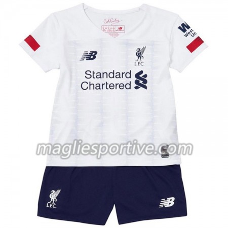 Completo Calcio Liverpool Bambino Divisa Trasferta 2019/2020